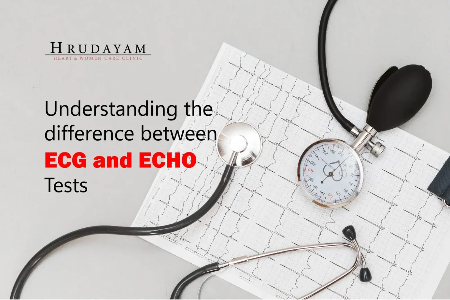 Difference Between ECHO Test vs ECG Test